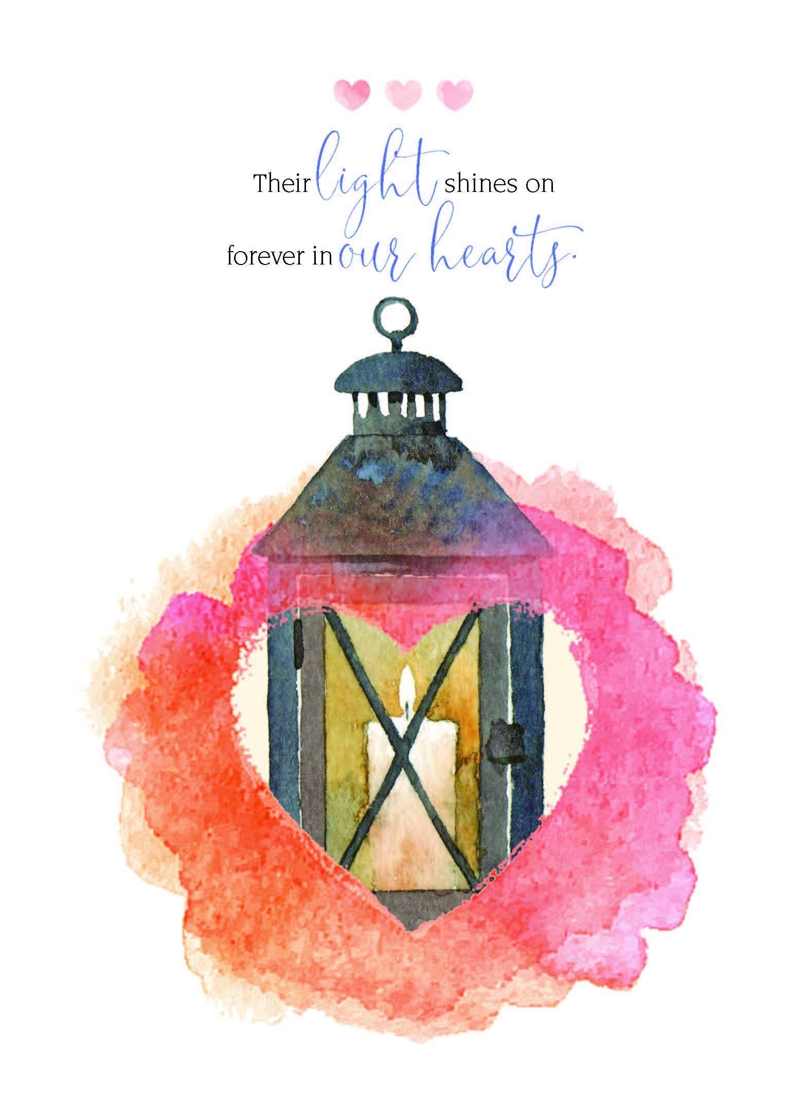 hospice birthday remembrance card