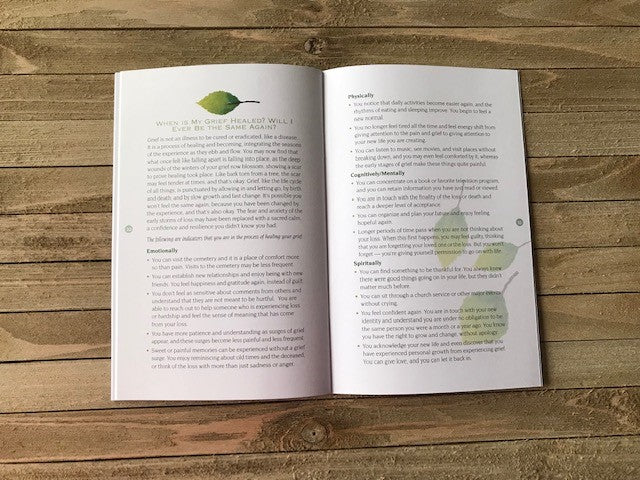 The Nature of Grief Booklet