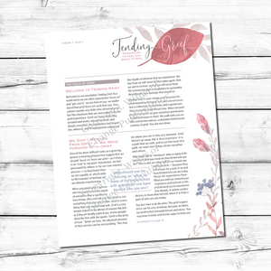 tending grief newsletter